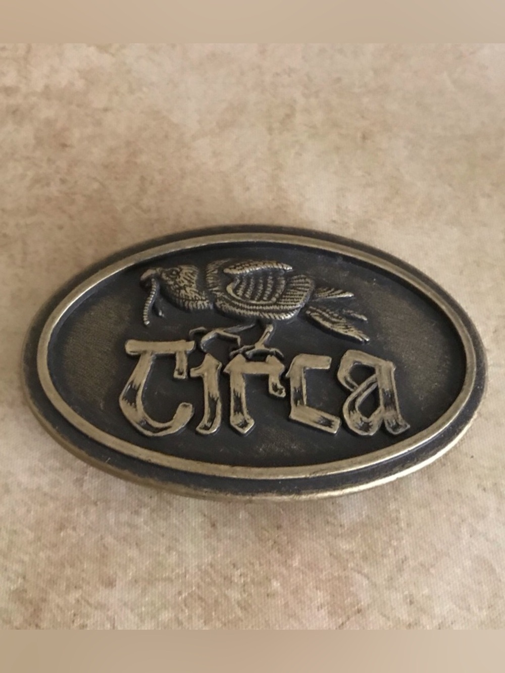 Circa Bronze Belt Buckle
